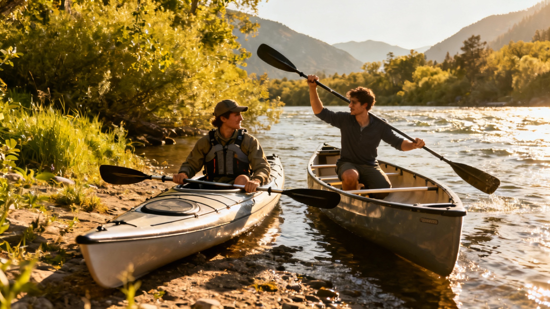Canoë ou kayak : quelle est la différence ?