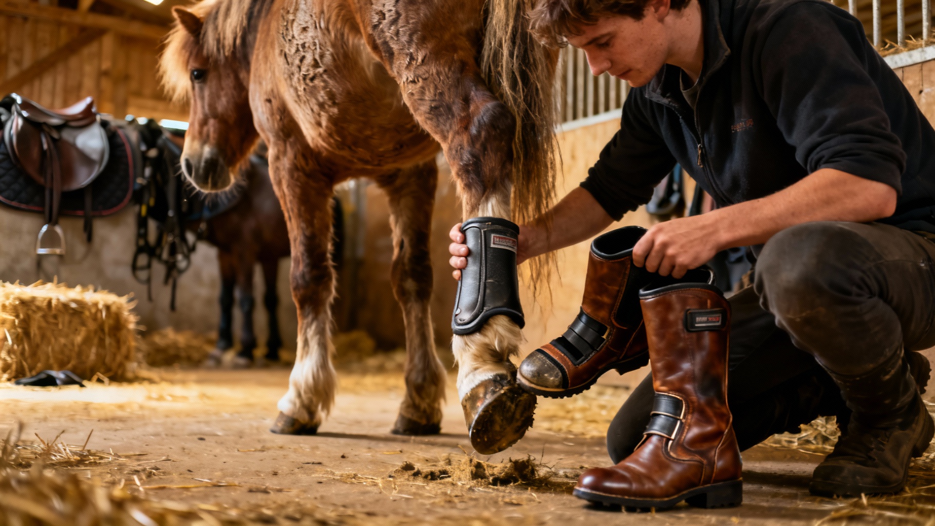 Choisir la meilleure guêtre shetland pour votre équidé