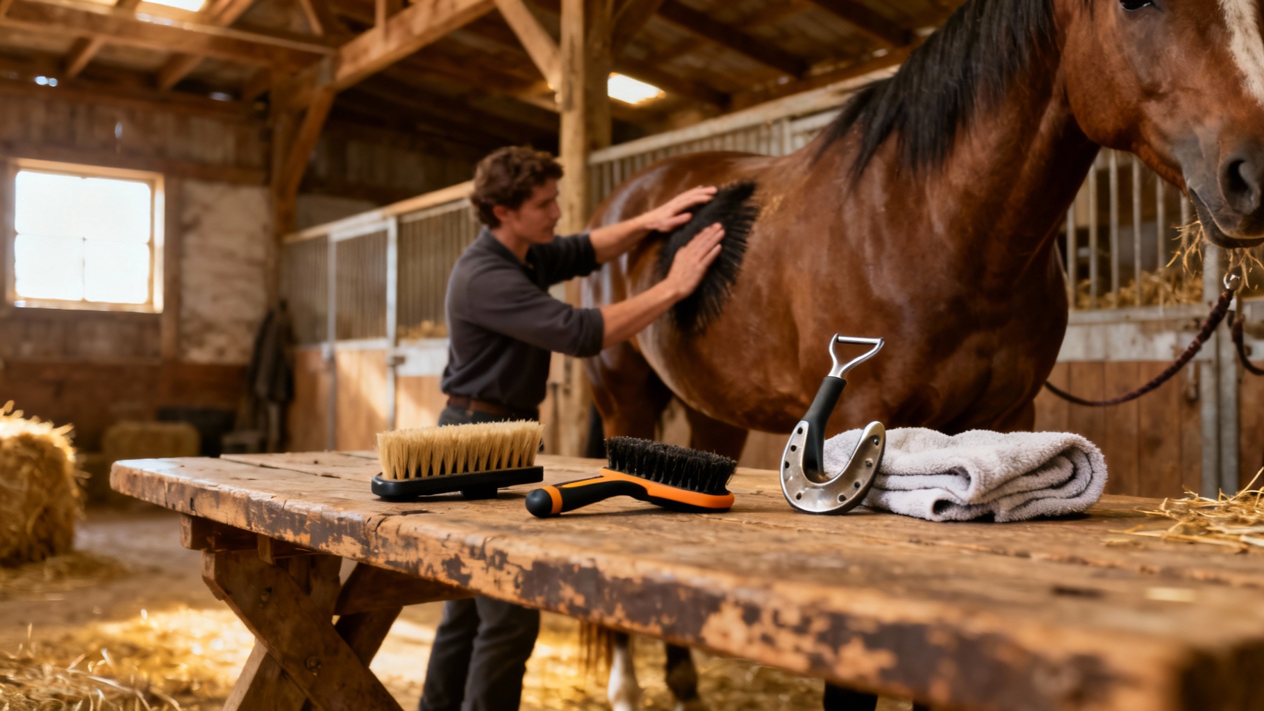 Choisir le kit de pansage cheval complet idéal