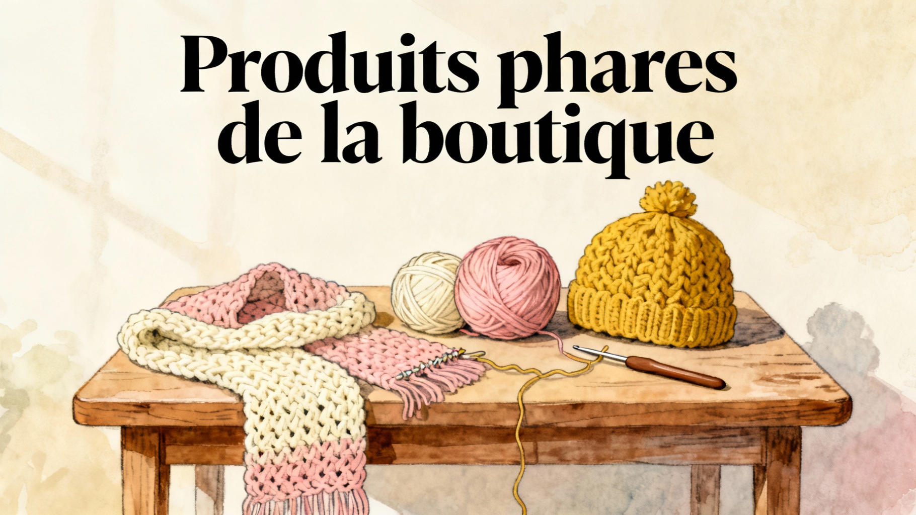 Produits phares de la boutique