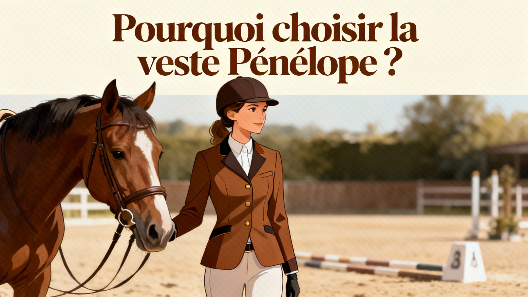Découvrez la veste pénélope pour une élégance équestre 1 Pourquoi choisir la veste Pénélope ?