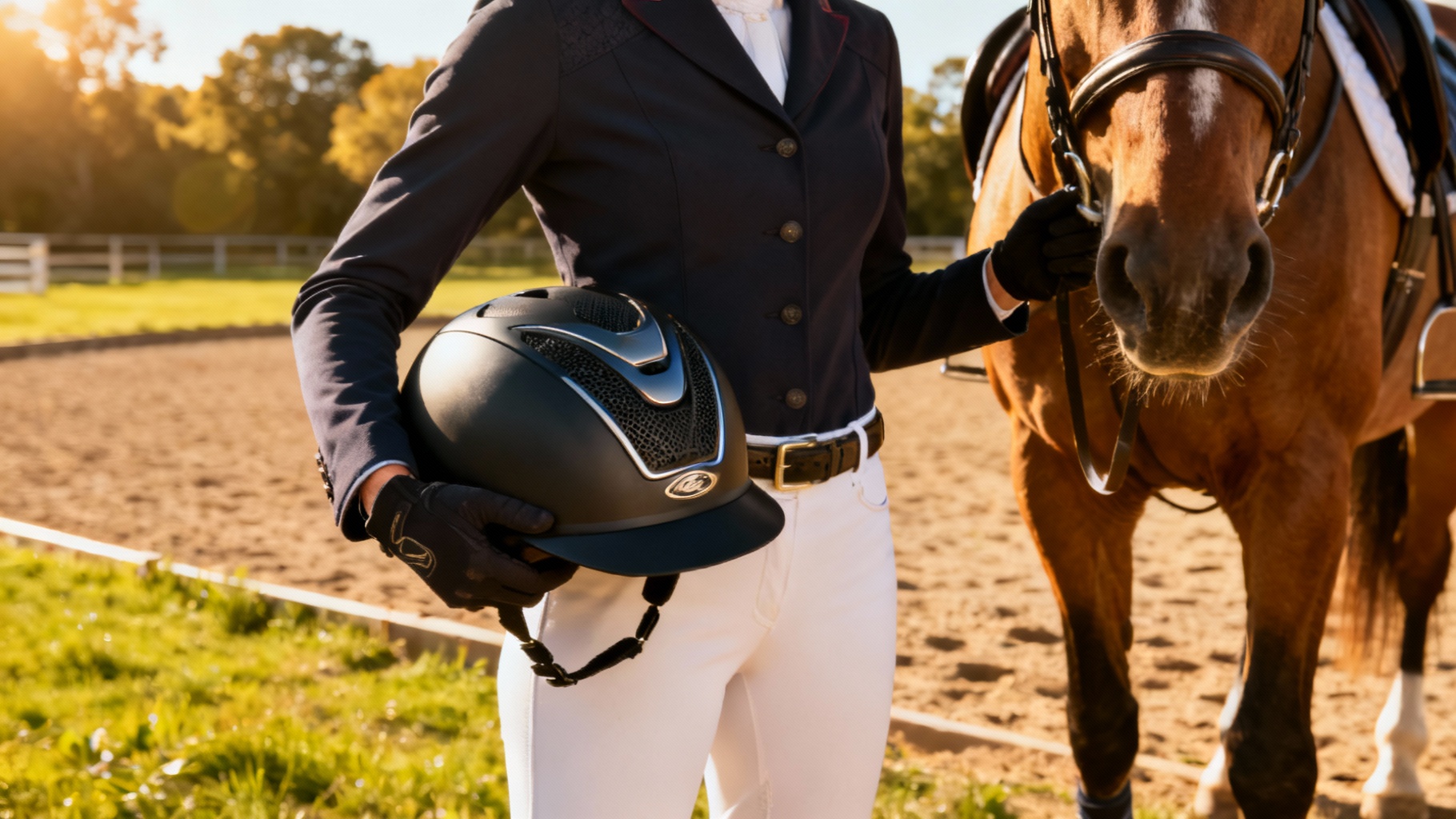 Découvrez le casque equithème parfait pour vos sorties équestres