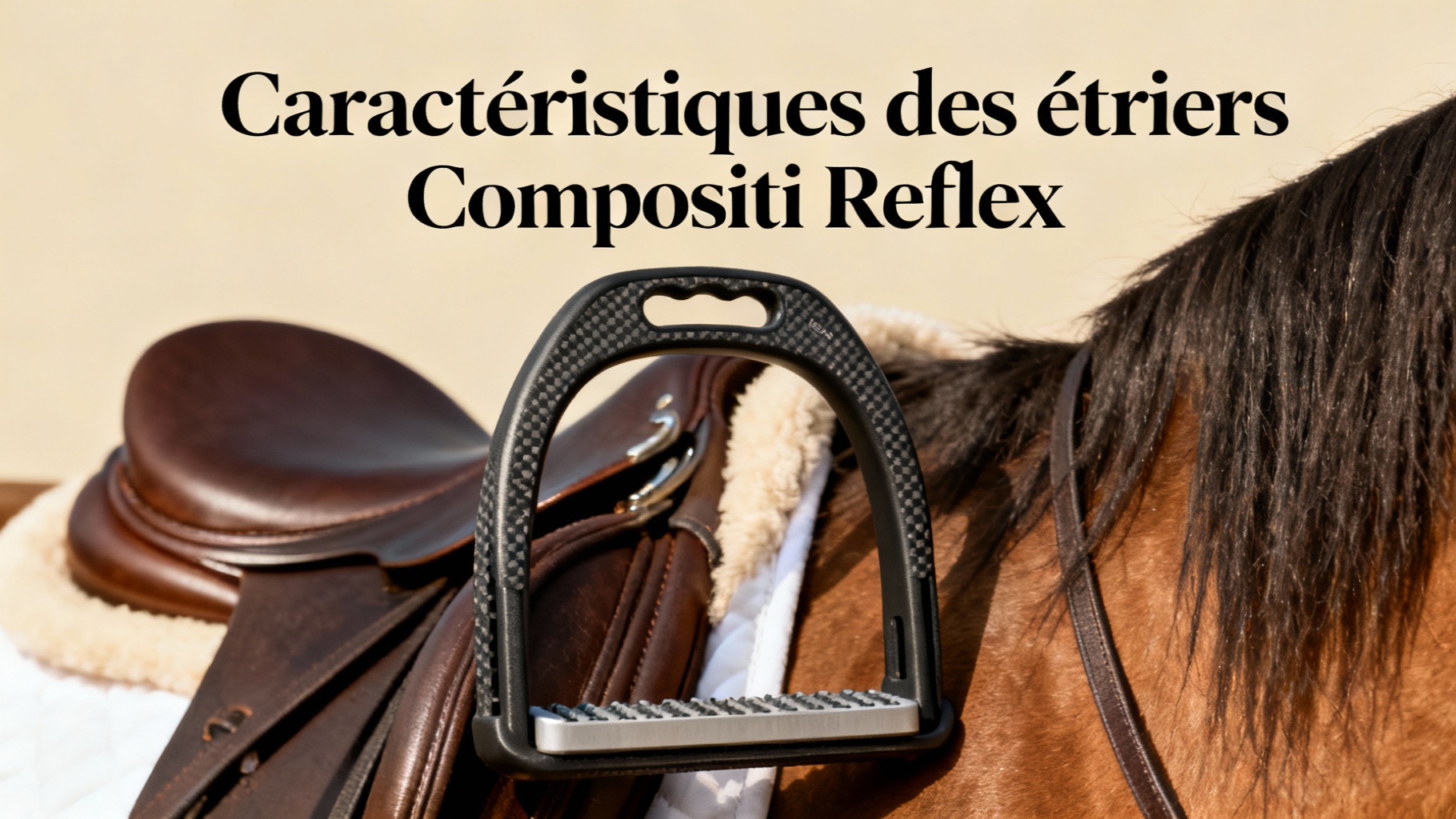 Découvrez l'étrier compositi reflex pour un confort optimal 1 Caractéristiques des étriers Compositi Reflex