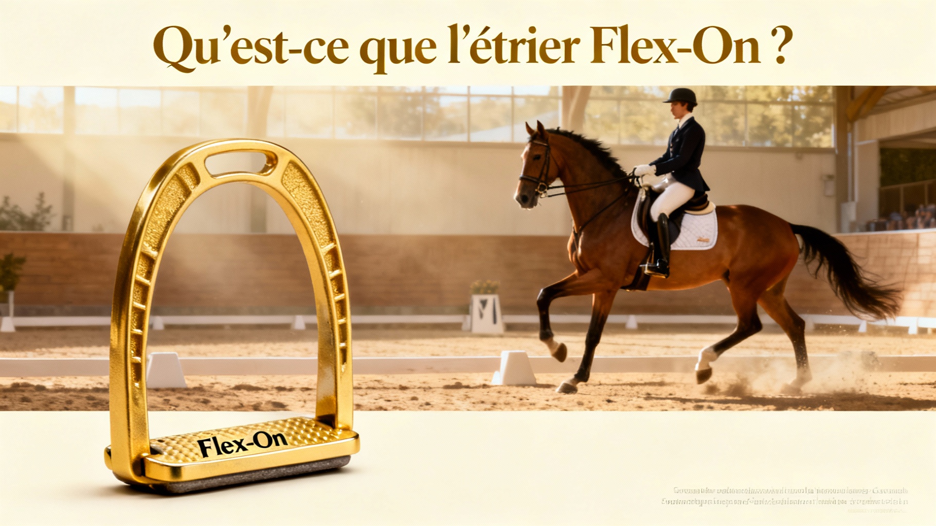 Découvrez l'étrier flex-on, l'allié des cavaliers 1 Qu'est-ce que l'étrier Flex-On ?