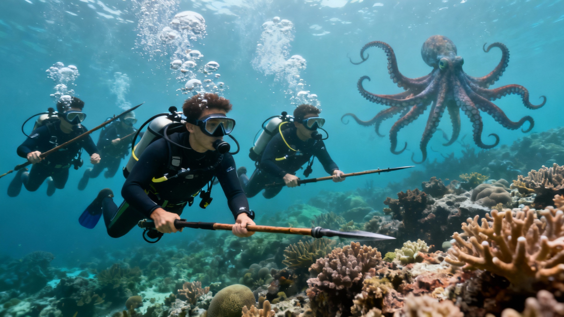Découvrez l'octopush, le sport subaquatique en plein essor