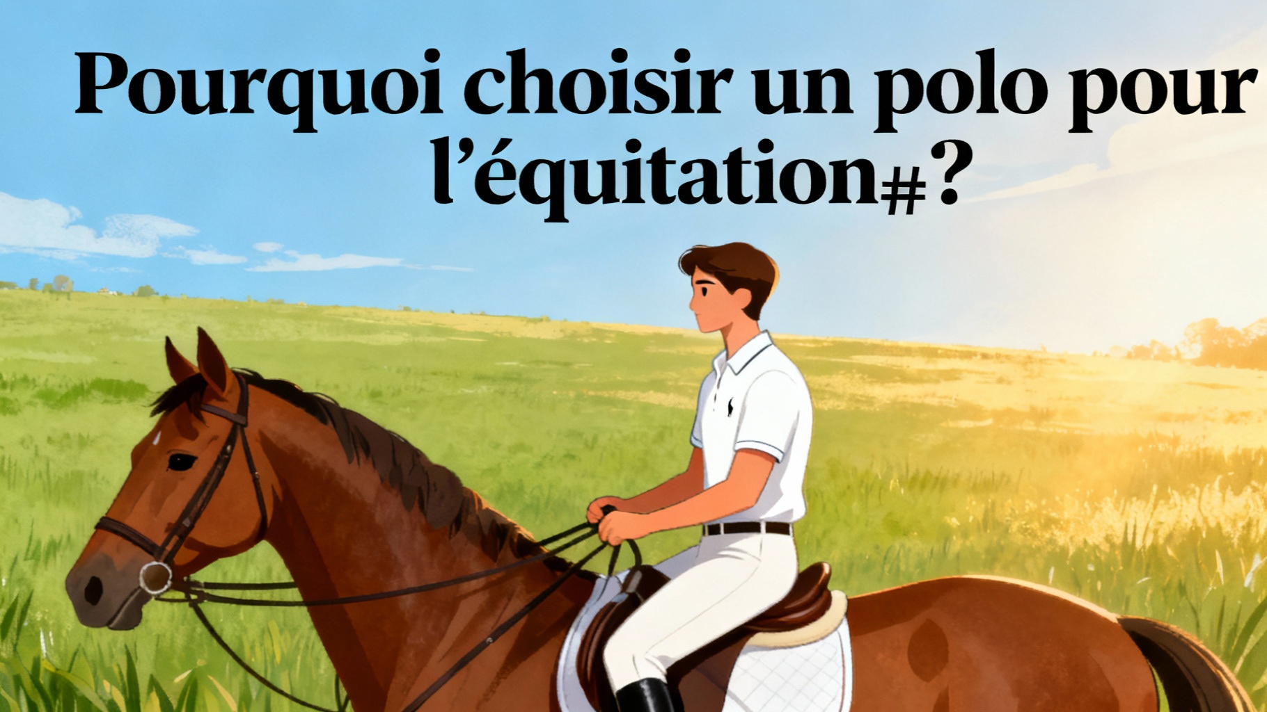 Pourquoi choisir un polo pour l’équitation ?