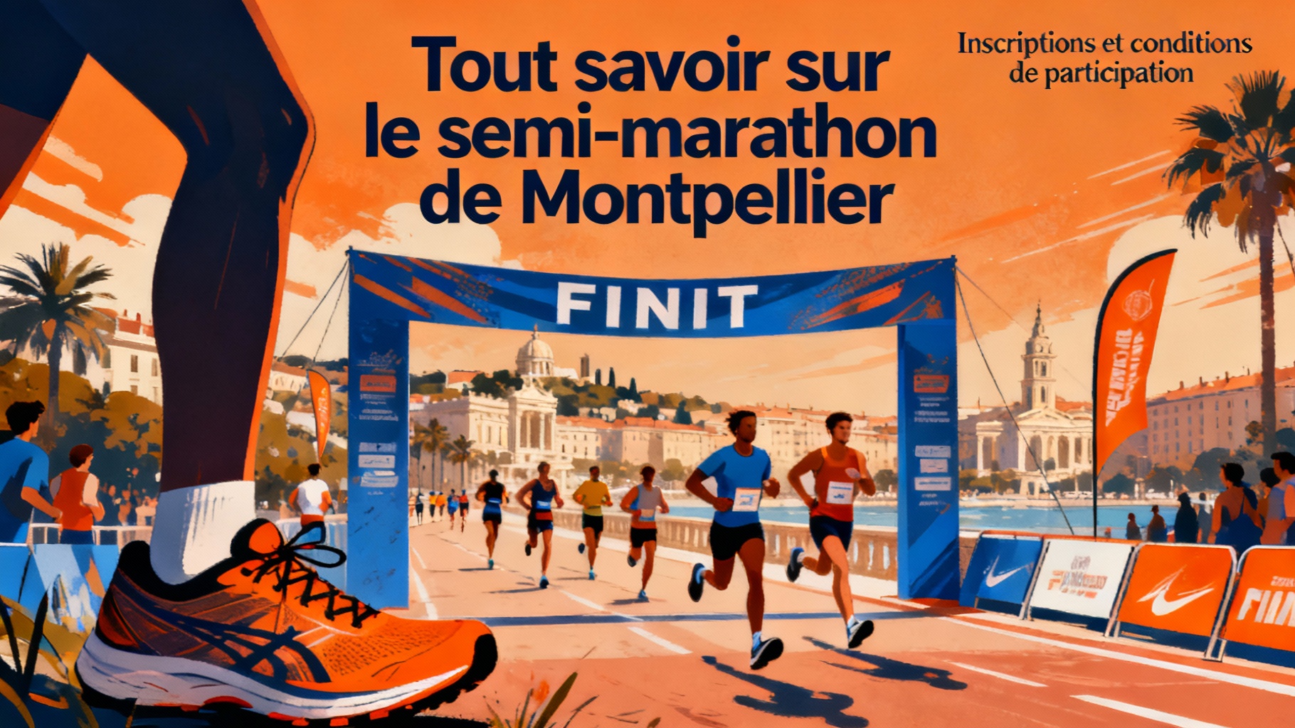 Tout savoir sur le semi-marathon de montpellier 1 Inscriptions et conditions de participation