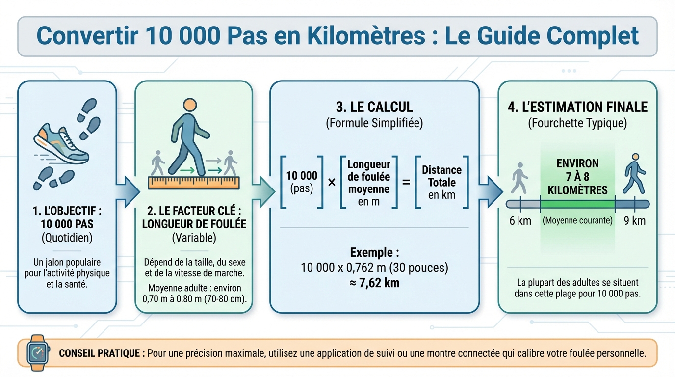 Calcul de la distance parcourue