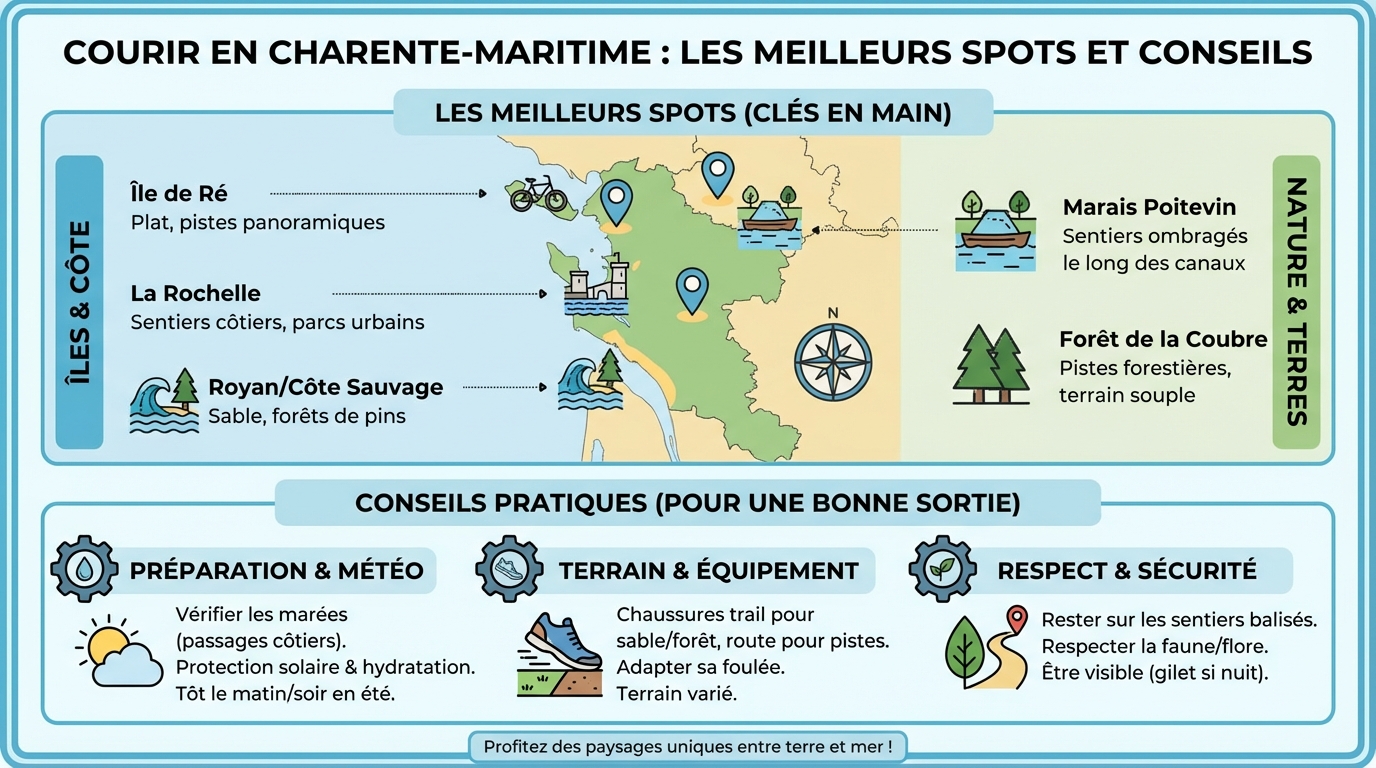 Événements de course en Charente-Maritime