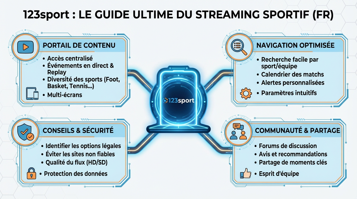 Découvrez 123sport : le guide ultime du streaming sportif 1 Comment utiliser 123sport ?