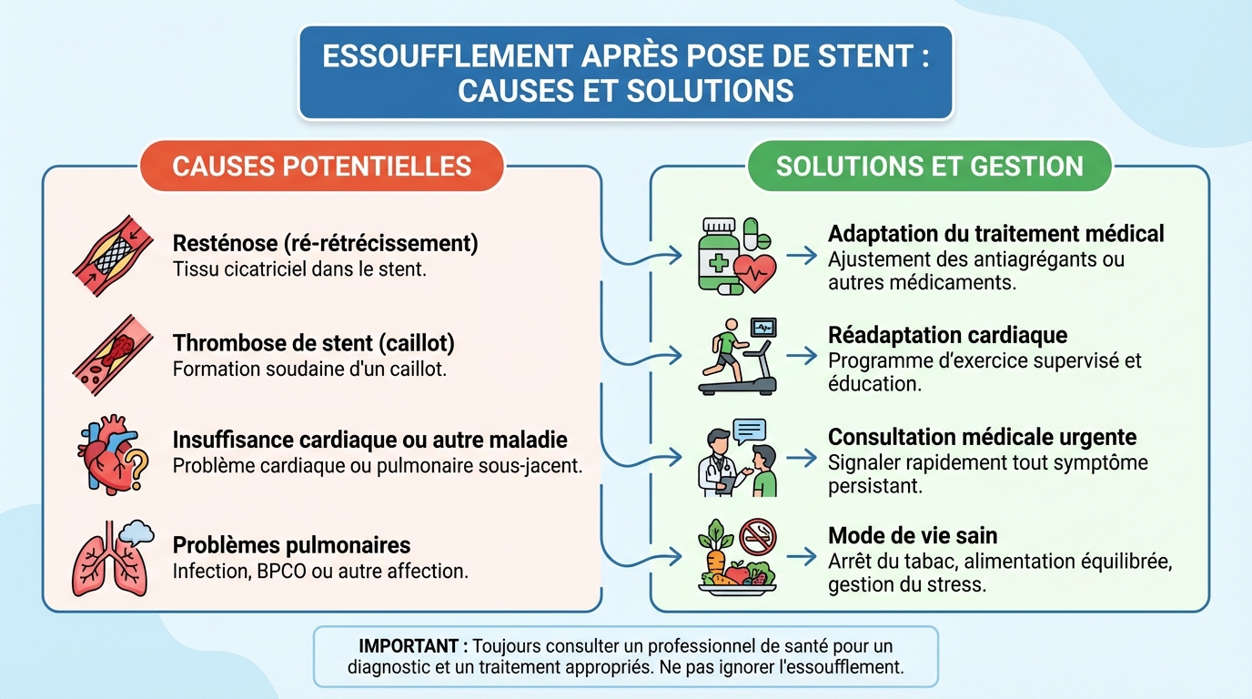 Solutions et traitements pour l'essoufflement