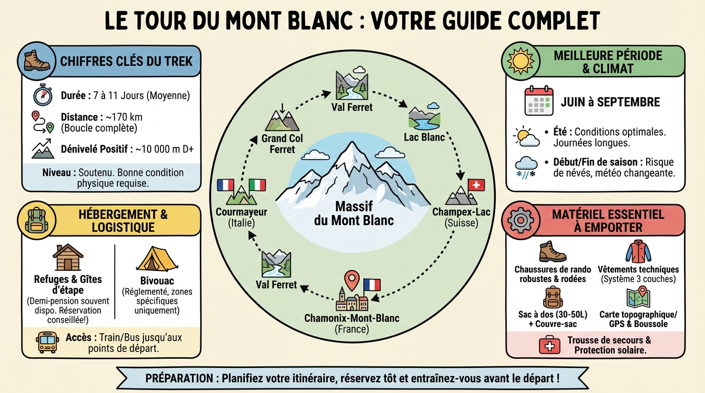Le tour du mont blanc : votre guide complet 1 Préparation et équipement