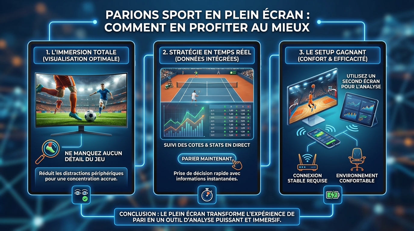 Comment activer le mode plein écran ?