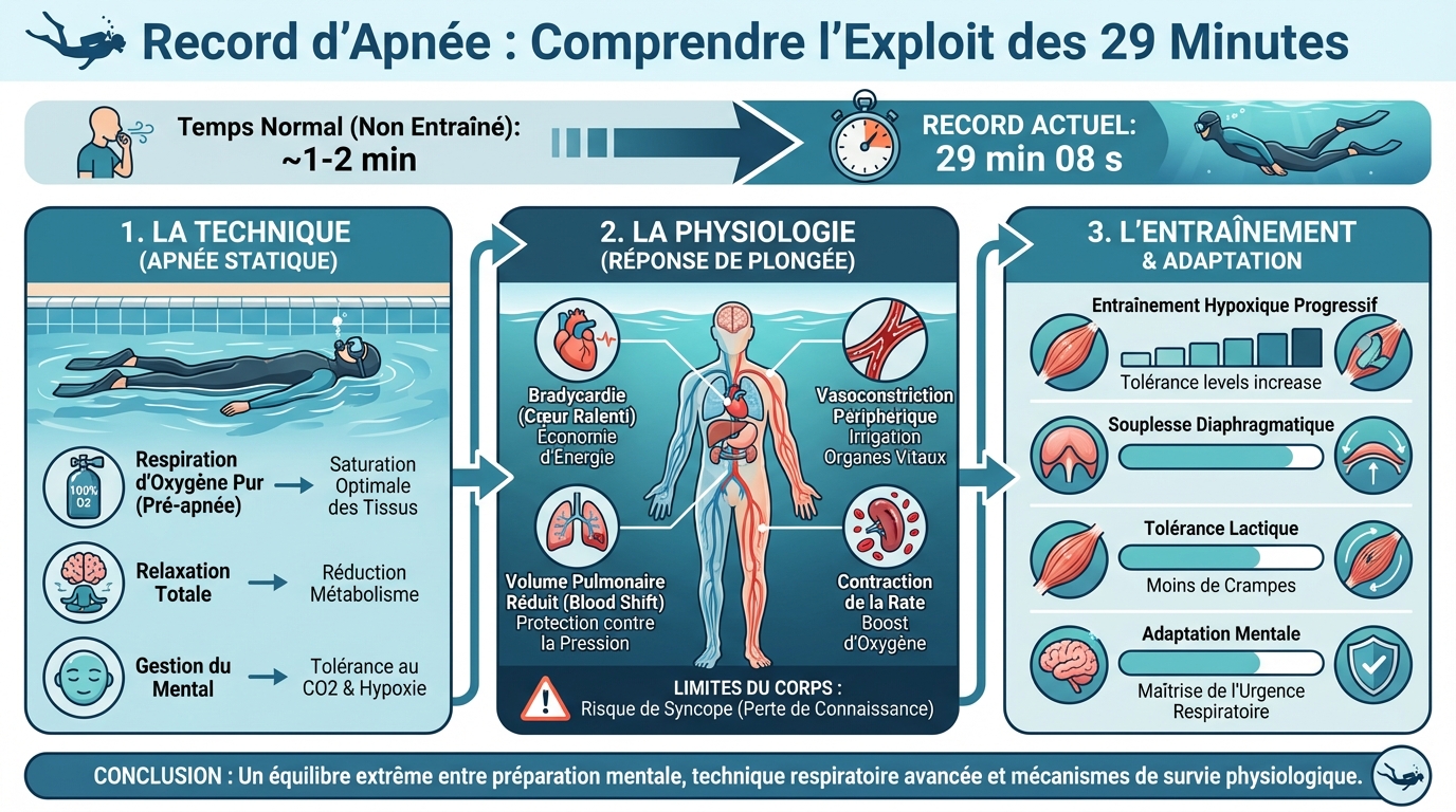 Les techniques d'apnée