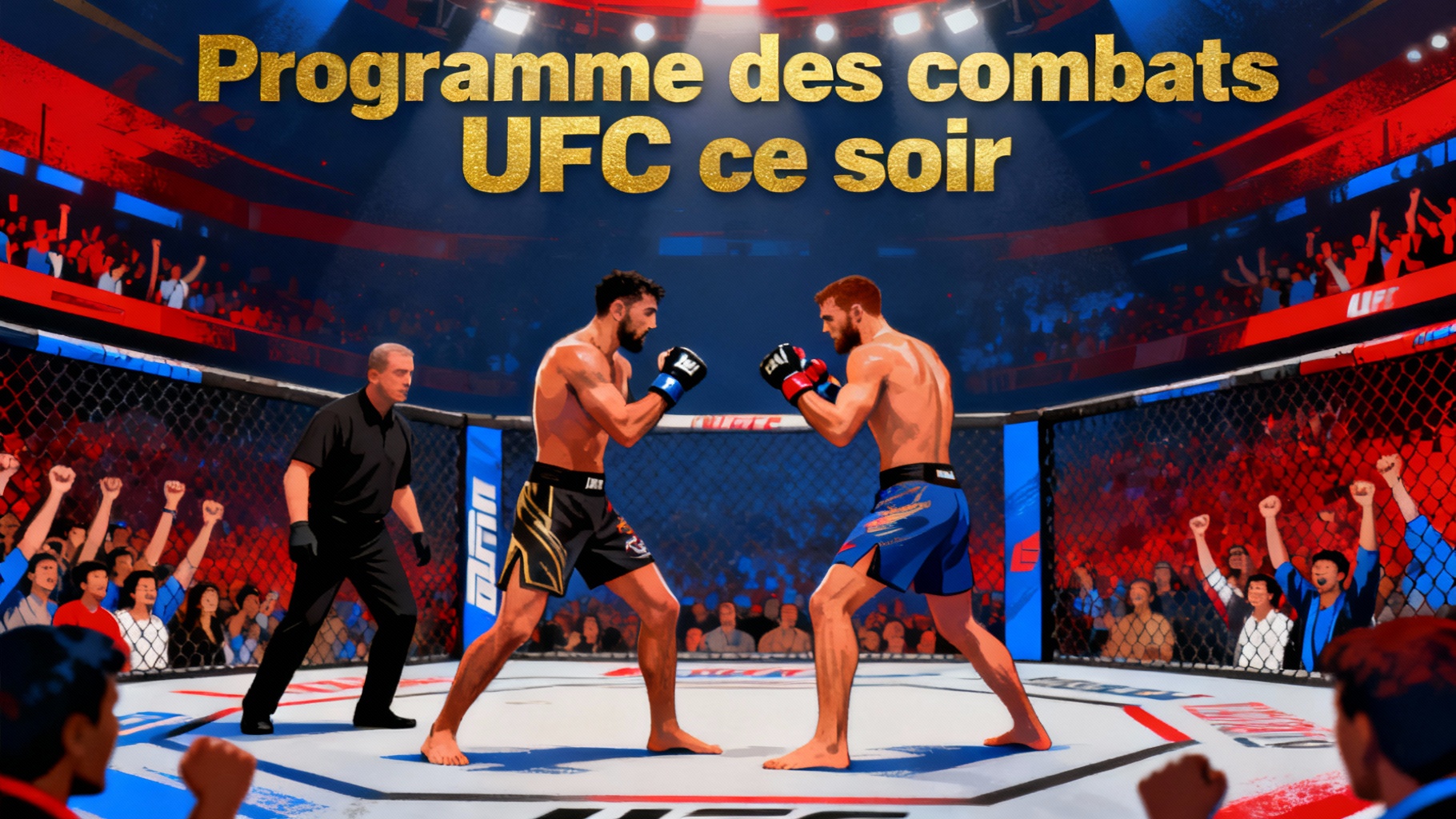 Programme des combats UFC ce soir