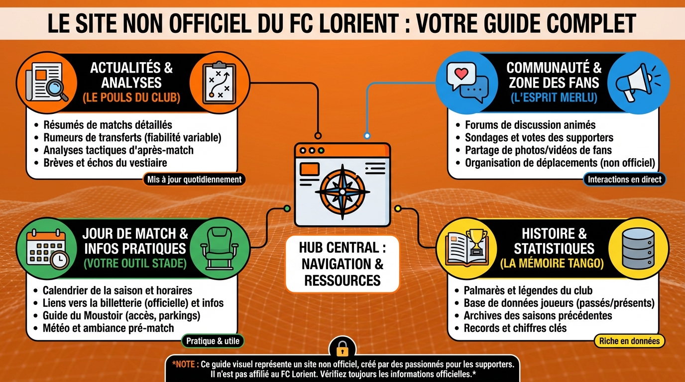 Le site non officiel du FC lorient, votre guide complet 1 Les actualités récentes