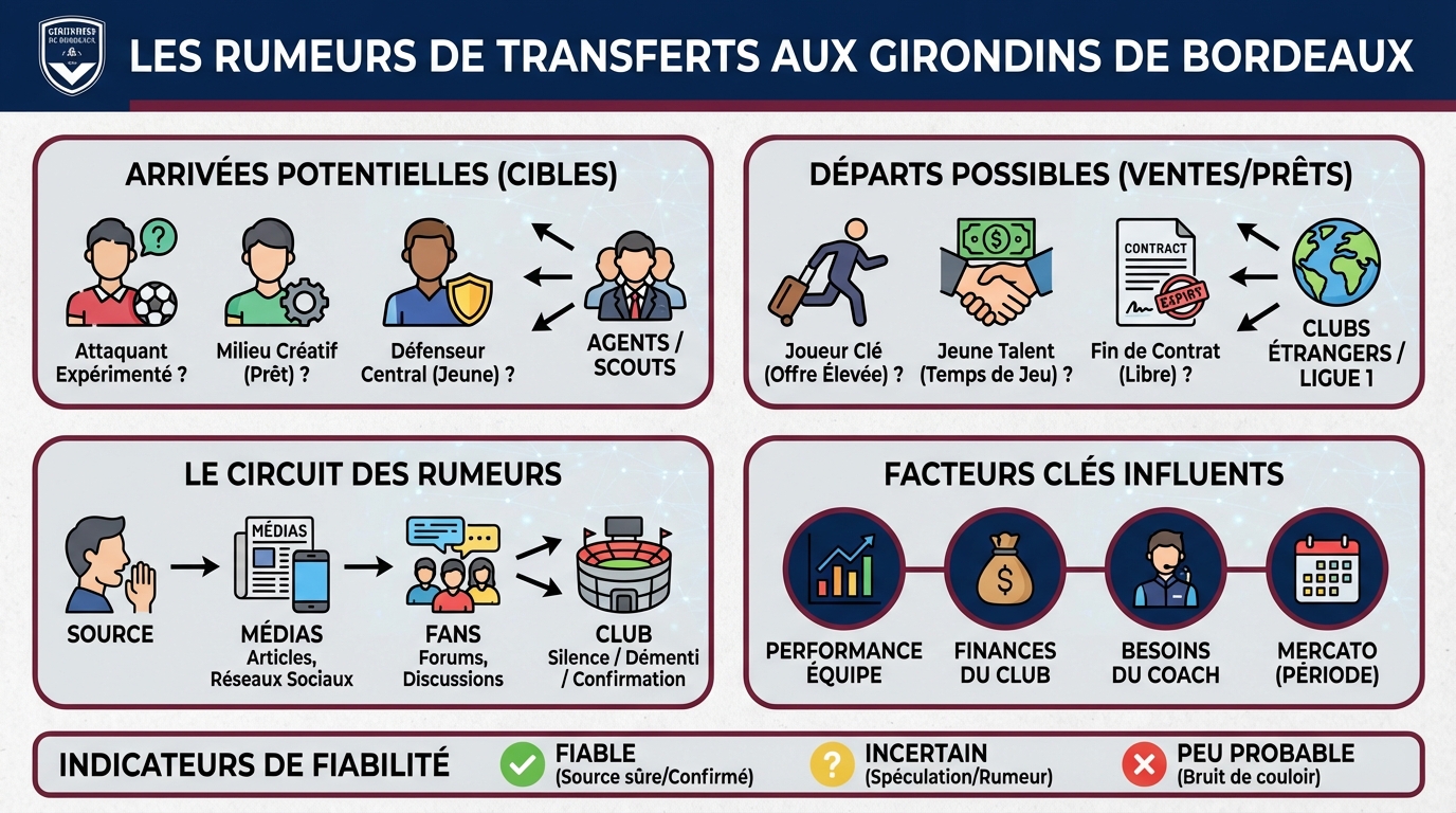 Les rumeurs de transferts aux girondins de bordeaux 1 Analyse des besoins de l'équipe