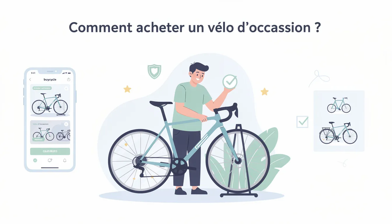 Acheter un vélo d'occasion avec buycycle : le guide complet 1 Comment acheter un vélo d'occasion ?