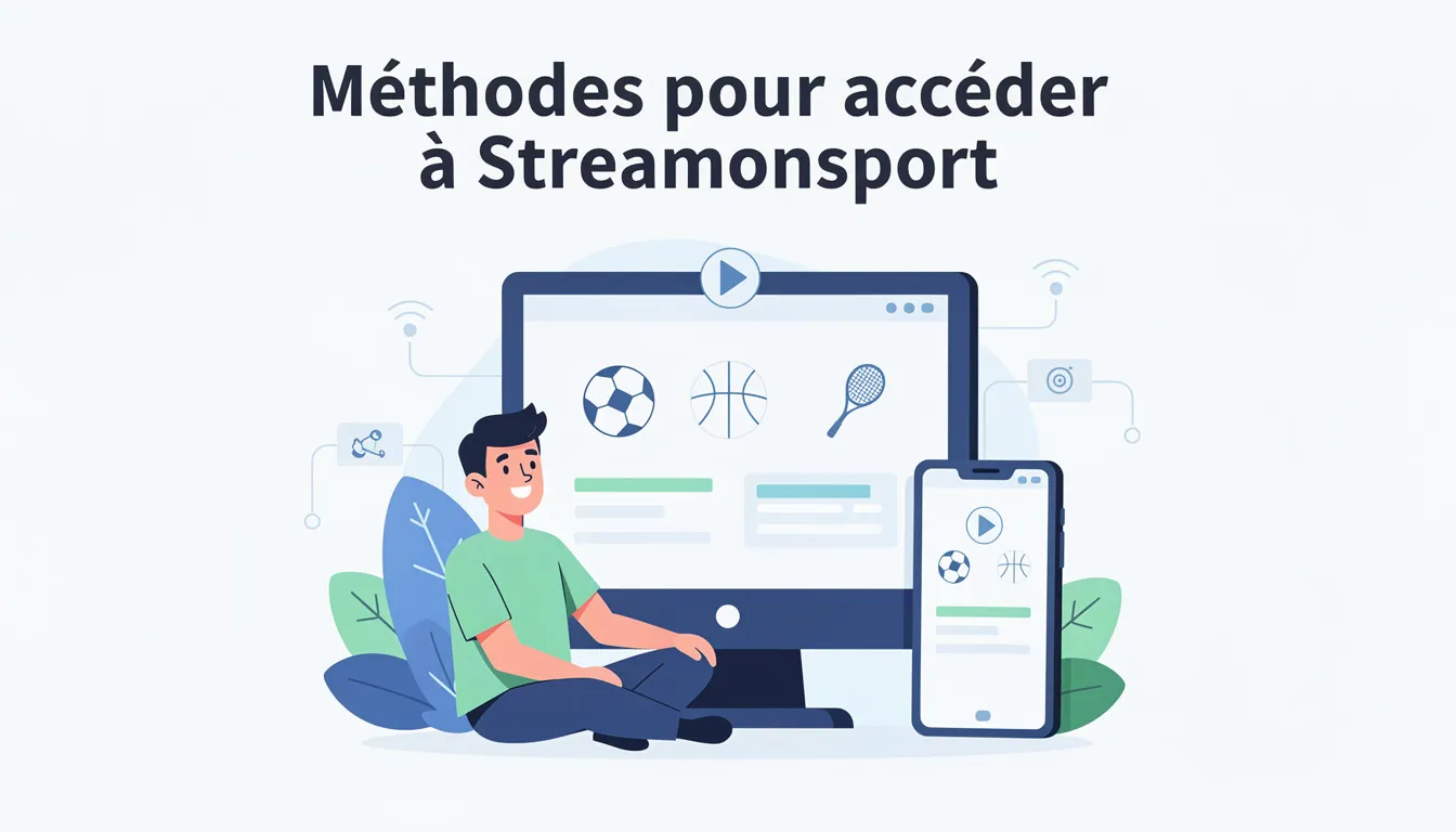 Comment accéder à streamonsport sans difficulté 1 Méthodes pour accéder à Streamonsport