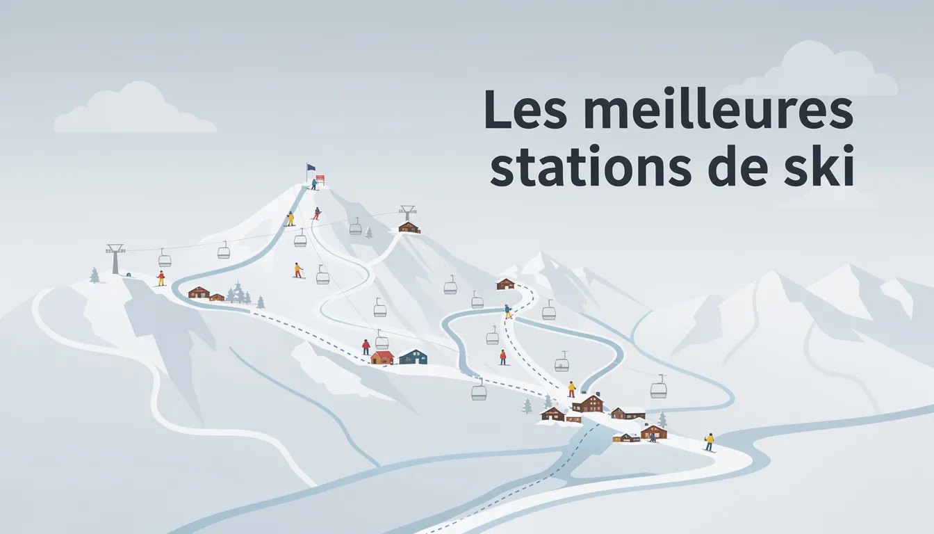 Découvrez la carte des pyrénées et ses stations de ski 1 Les meilleures stations de ski