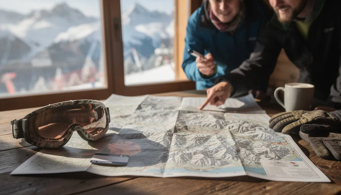 Découvrez la carte des pyrénées et ses stations de ski