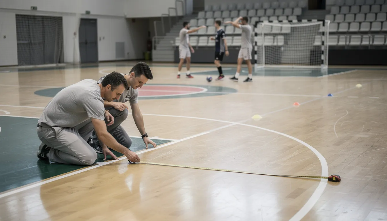 Dimensions du terrain de handball : guide complet et pratique