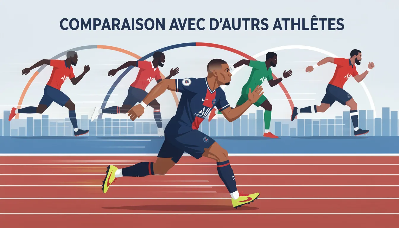 La vitesse impressionnante de kylian mbappé : record et analyse 1 Comparaison avec d'autres athlètes