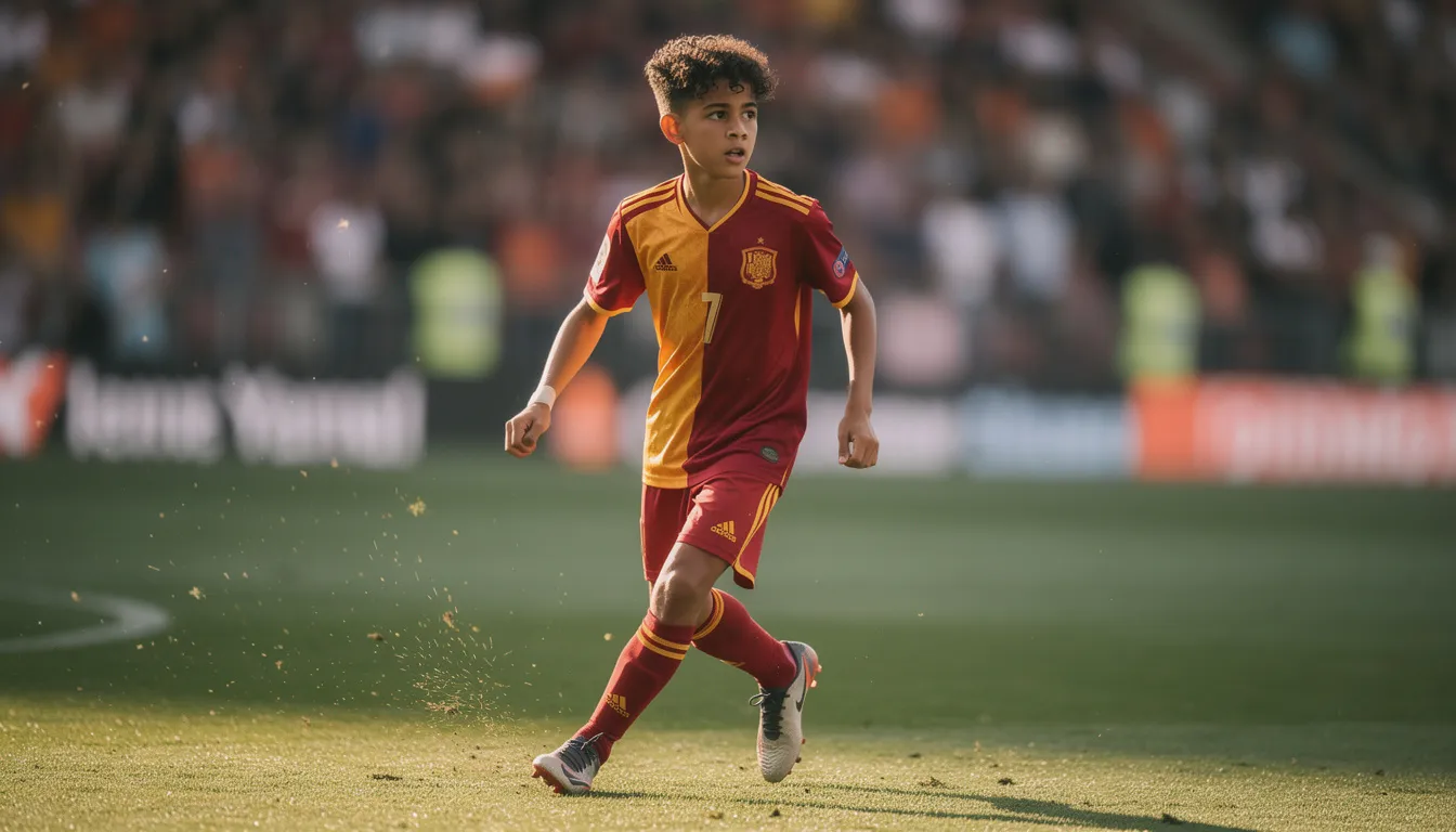 Lamine yamal : le jeune prodige du football espagnol