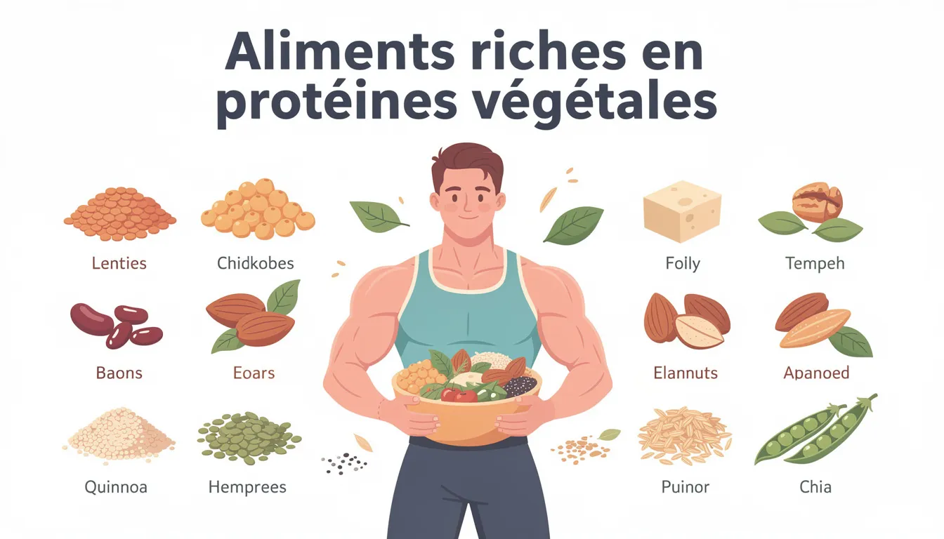 Aliments riches en protéines végétales