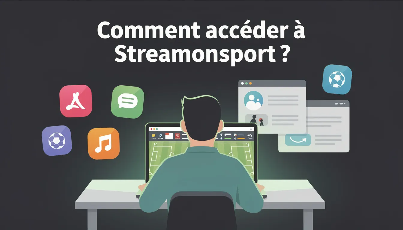 Comment accéder à Streamonsport ?