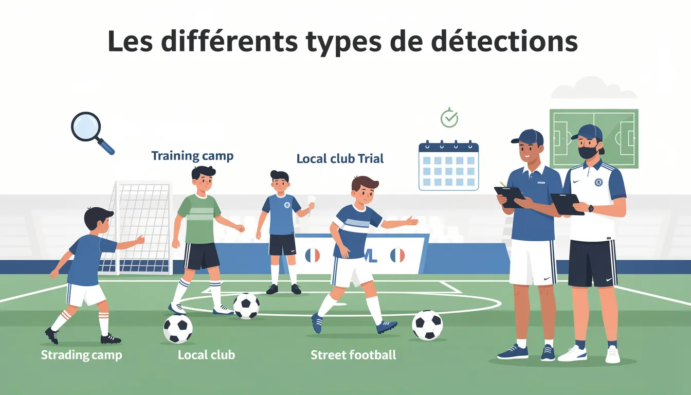 Les différents types de détections