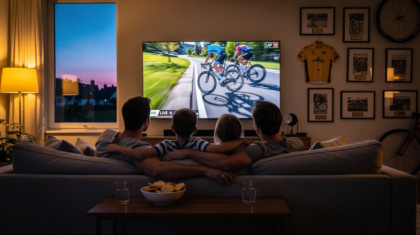 Horaires des courses cyclistes à la télévision