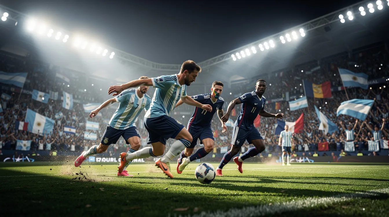 Finale coupe du monde 2022 : argentine - france, le match légendaire