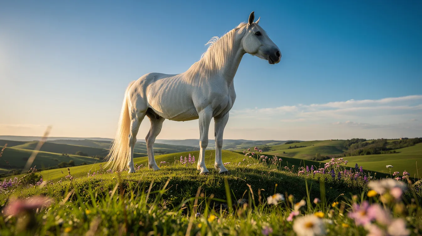 Le plus beau cheval blanc du monde : découvrez ses secrets