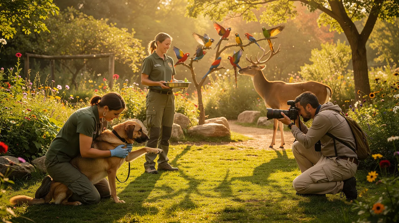 Métier avec les animaux : 7 carrières passionnantes à explorer